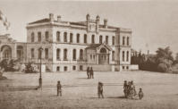Bahnhof um 1860