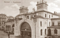 Bahnhof um 1905