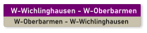 W-Wichlinghausen - W-Oberbarmen W-Oberbarmen - W-Wichlinghausen